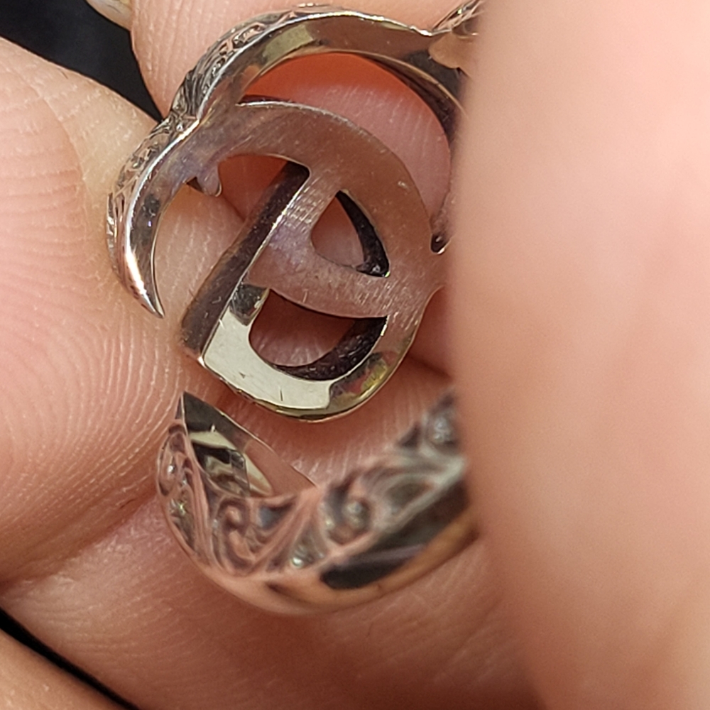 Authentic & iconic Gucci Silver GG Women's Ring. #6 - Picture 4 of 11